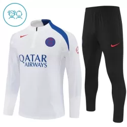 Paris Saint-Germain Zestaw Bluzy Treningowej 25/26 Biały Dziecięca