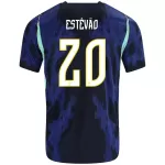 Koszulka Brazylia Estevao 20 MŚ 2026 Wyjazdowa