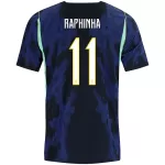 Koszulka Brazylia Raphinha 11 MŚ 2026 Wyjazdowa