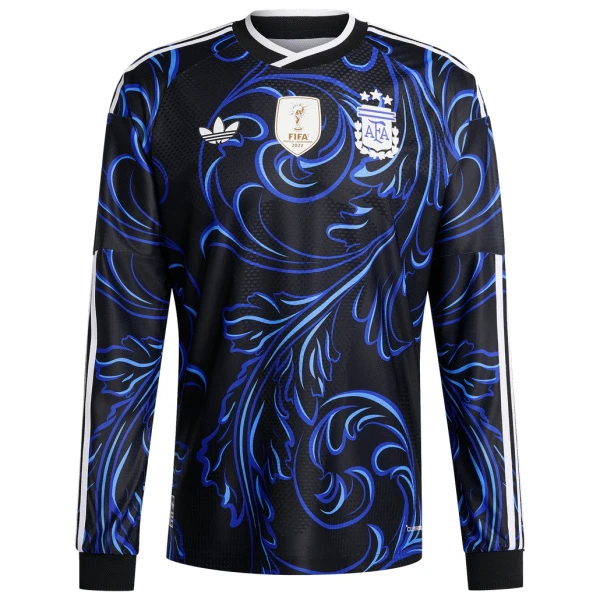 Koszulka Argentyna MŚ 2026 Wyjazdowa Długi Rękaw