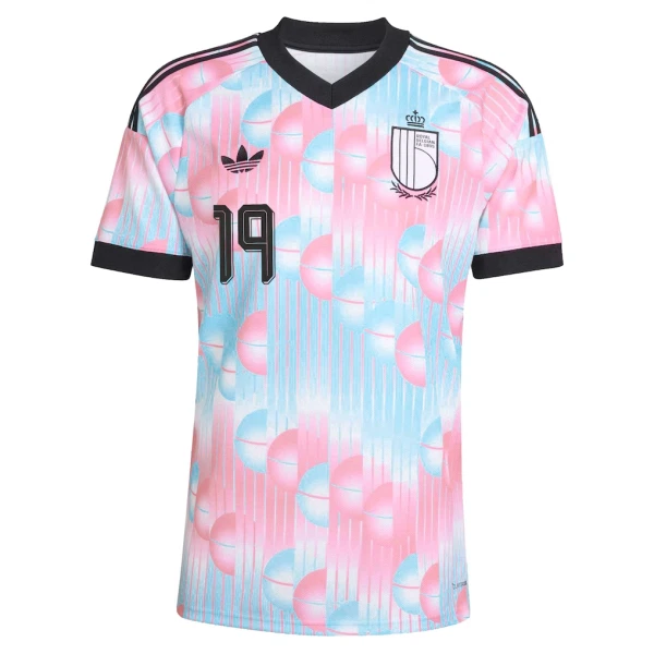 Koszulka Belgia Fofana 19 MŚ 2026 Wyjazdowa