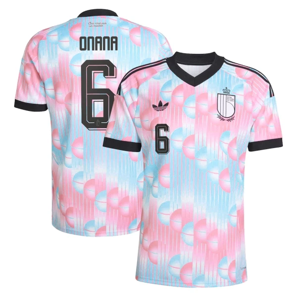 Koszulka Belgia Onana 6 MŚ 2026 Wyjazdowa Koszulka Belgia Onana 6 MŚ 2026 Wyjazdowa