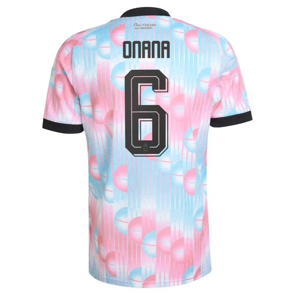 Koszulka Belgia Onana 6 MŚ 2026 Wyjazdowa