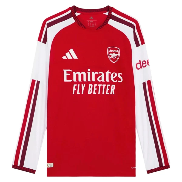 Koszulka Arsenal 26/27 Domowa Długi Rękaw