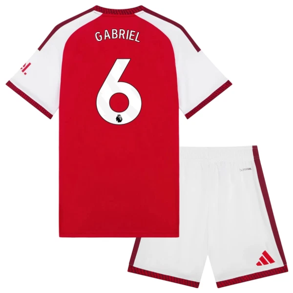 Koszulka Arsenal Gabriel 6 26/27 Domowa Dziecięca