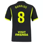 Koszulka Atlético Madryt Barrios 8 26/27 Wyjazdowa