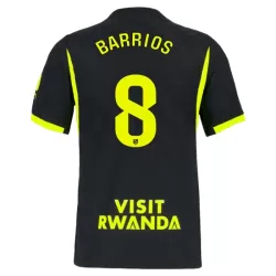 Koszulka Atlético Madryt Barrios 8 26/27 Wyjazdowa