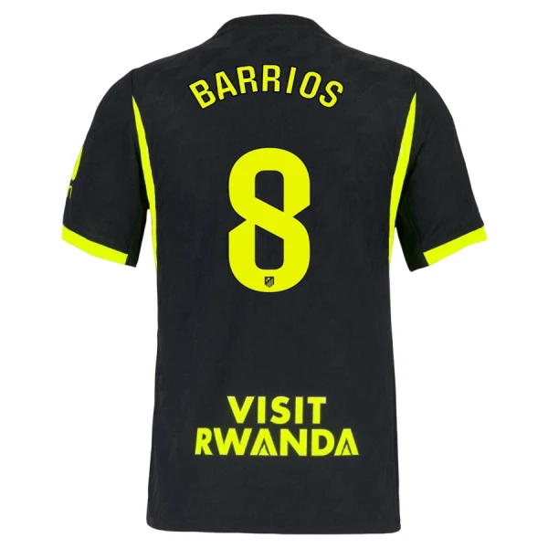 Koszulka Atlético Madryt Barrios 8 26/27 Wyjazdowa