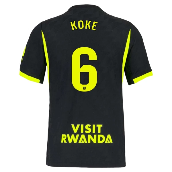 Koszulka Atlético Madryt Koke 6 26/27 Wyjazdowa