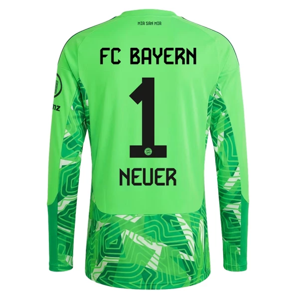 Koszulka Bramkarska FC Bayern Monachium Neuer 1 26/27 Domowa Długi Rękaw