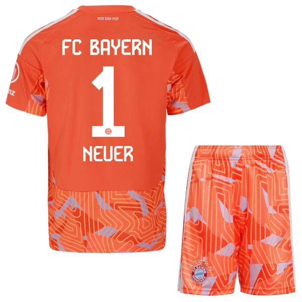 Koszulka Bramkarska FC Bayern Monachium Neuer 1 26/27 Wyjazdowa Dziecięca