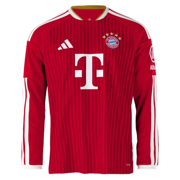 Koszulka FC Bayern Monachium 26/27 Domowa Długi Rękaw Dziecięca