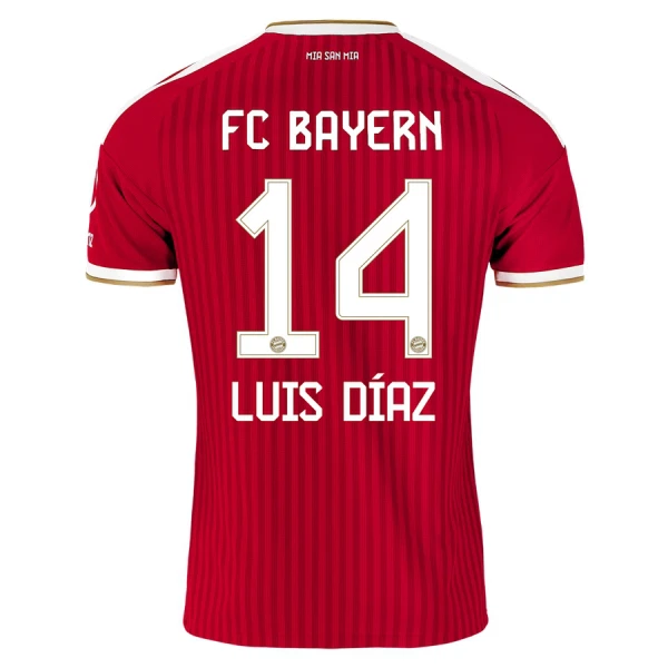 Koszulka FC Bayern Monachium Luis Díaz 14 26/27 Domowa