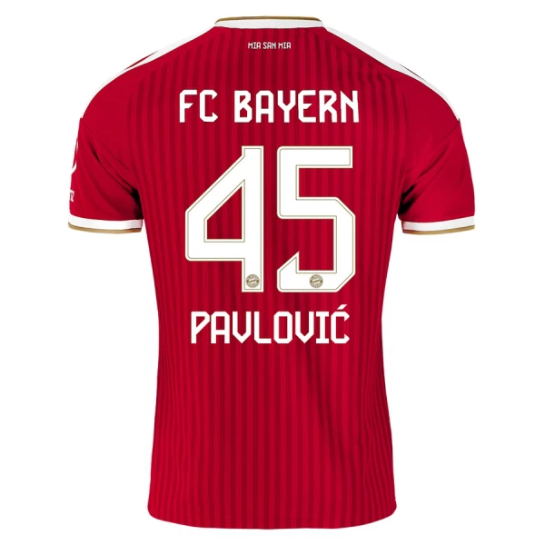 Koszulka FC Bayern Monachium Pavlovic 45 26/27 Domowa