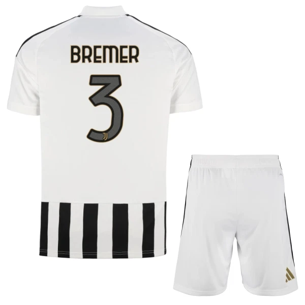 Koszulka Juventus FC Bremer 3 26/27 Domowa Dziecięca Koszulka Juventus FC Bremer 3 26/27 Domowa Dziecięca