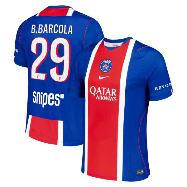 Koszulka Paris Saint-Germain Bradley Barcola 29 26/27 Domowa