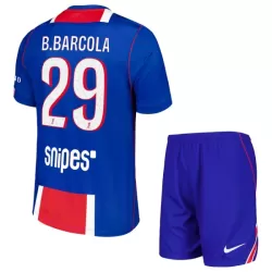 Koszulka Paris Saint-Germain Bradley Barcola 29 26/27 Domowa Dziecięca