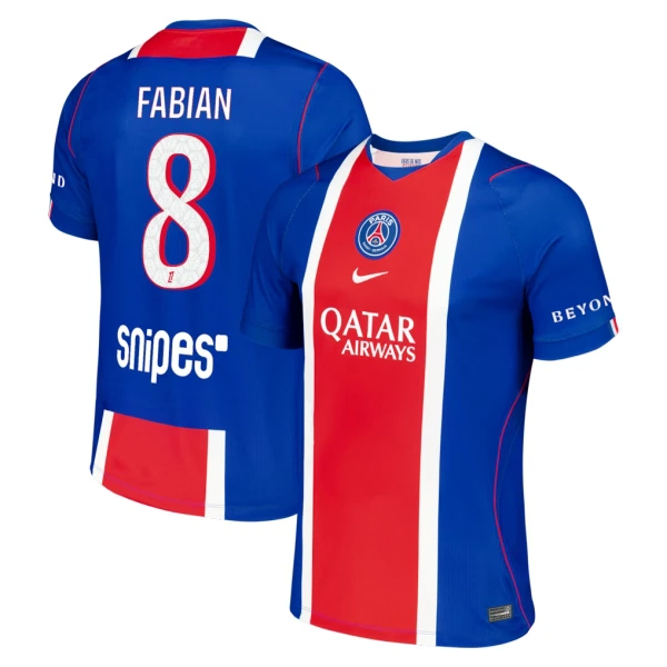 Koszulka Paris Saint-Germain Fabian 8 26/27 Domowa