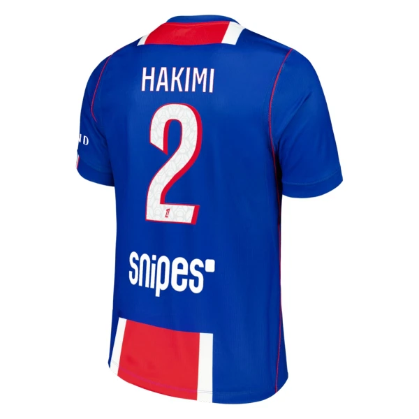 Koszulka Paris Saint-Germain Hakimi 2 26/27 Domowa Dziecięca