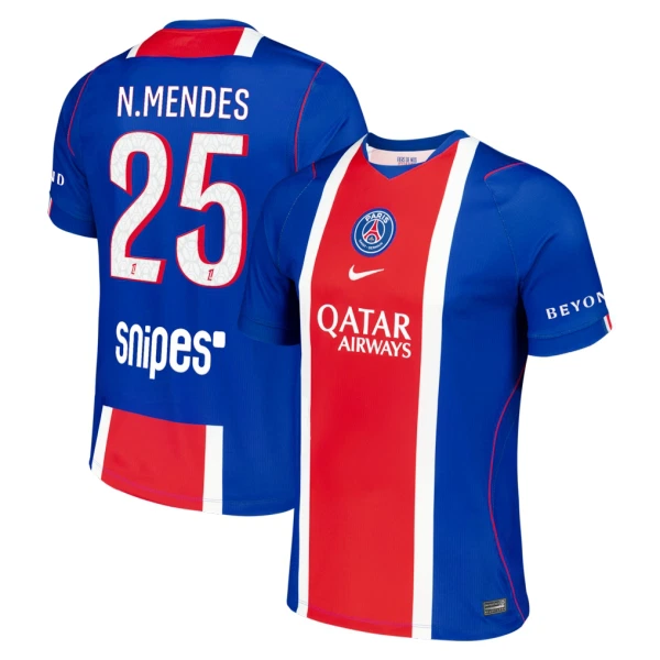 Koszulka Paris Saint-Germain Nuno Mendes 25 26/27 Domowa