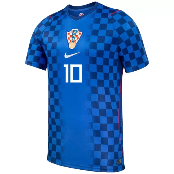 Koszulka Chorwacja Modrić 10 MŚ 2026 Wyjazdowa