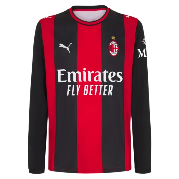 Koszulka AC Milan 26/27 Domowa Długi Rękaw Koszulka AC Milan 26/27 Domowa Długi Rękaw