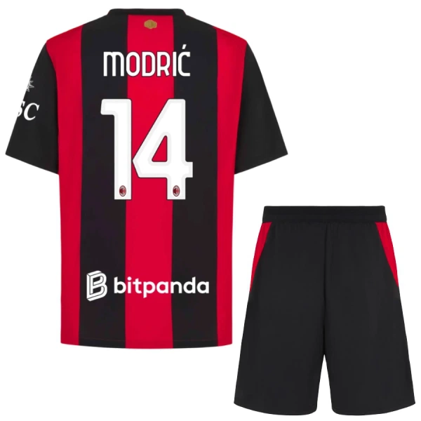 Koszulka AC Milan Modrić 14 26/27 Domowa Dziecięca