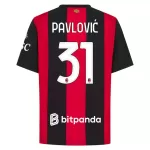 Koszulka AC Milan Pavlovic 31 26/27 Domowa