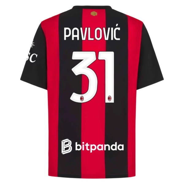 Koszulka AC Milan Pavlovic 31 26/27 Domowa