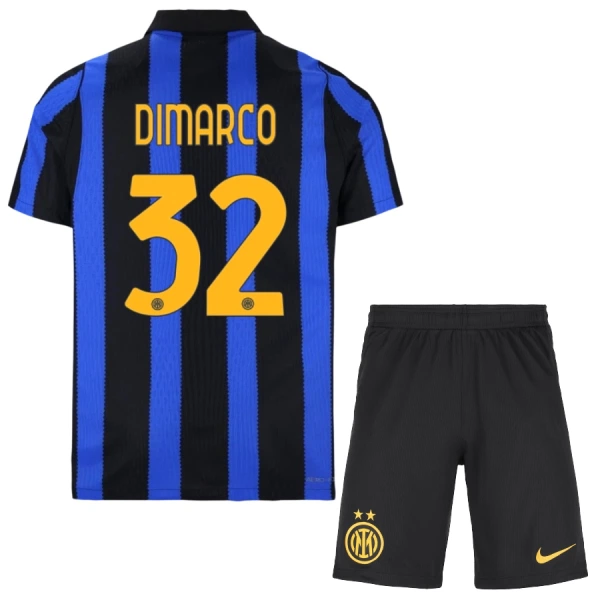 Koszulka Inter Mediolan Dimarco 32 26/27 Domowa Dziecięca Koszulka Inter Mediolan Dimarco 32 26/27 Domowa Dziecięca