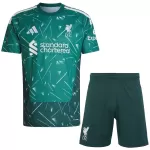 Koszulka Bramkarska Liverpool 26/27 Domowa Zielony Dziecięca