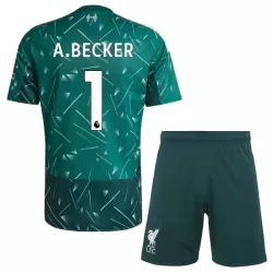 Koszulka Bramkarska Liverpool A. Becker 1 26/27 Domowa Zielony Dziecięca