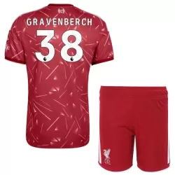 Koszulka Liverpool Gravenberch 38 26/27 Domowa Dziecięca Koszulka Liverpool Gravenberch 38 26/27 Domowa Dziecięca
