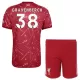 Koszulka Liverpool Gravenberch 38 26/27 Domowa Dziecięca Koszulka Liverpool Gravenberch 38 26/27 Domowa Dziecięca