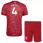 Koszulka Liverpool Virgil 4 26/27 Domowa Dziecięca