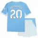 Koszulka Manchester City Bernardo 20 26/27 Domowa Dziecięca