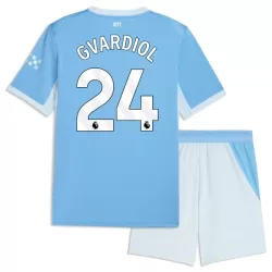 Koszulka Manchester City Gvardiol 24 26/27 Domowa Dziecięca