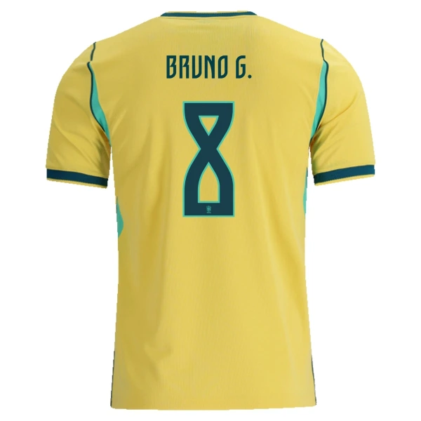 Koszulka Brazylia Bruno Guimaraes 8 MŚ 2026 Domowa