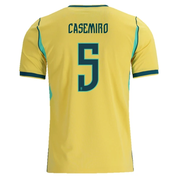 Koszulka Brazylia Casemiro 5 MŚ 2026 Domowa
