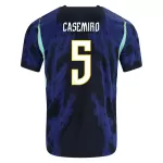 Koszulka Brazylia Casemiro 5 MŚ 2026 Wyjazdowa