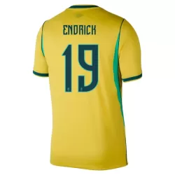 Koszulka Brazylia Endrick 19 MŚ 2026 Domowa Koszulka Brazylia Endrick 19 MŚ 2026 Domowa