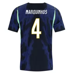 Koszulka Brazylia Marquinhos 4 MŚ 2026 Wyjazdowa Koszulka Brazylia Marquinhos 4 MŚ 2026 Wyjazdowa