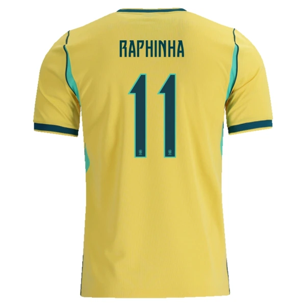 Koszulka Brazylia Raphinha 11 MŚ 2026 Domowa