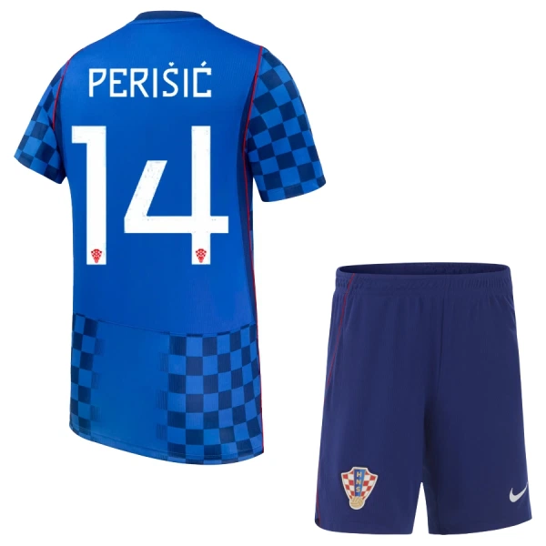 Koszulka Chorwacja Perišić 14 MŚ 2026 Wyjazdowa Dziecięca