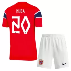 Koszulka Norwegia Nusa 20 MŚ 2026 Domowa Dziecięca Koszulka Norwegia Nusa 20 MŚ 2026 Domowa Dziecięca