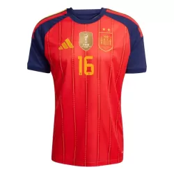 Koszulka Hiszpania 2 Stars Rodrigo 16 MŚ 2026 Domowa