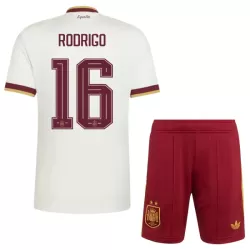 Koszulka Hiszpania 2 Stars Rodrigo 16 MŚ 2026 Wyjazdowa Dziecięca Koszulka Hiszpania 2 Stars Rodrigo 16 MŚ 2026 Wyjazdowa Dziecięca