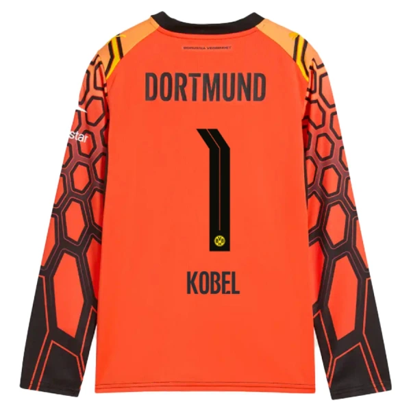 Koszulka Bramkarska Borussia Dortmund Kobel 1 26/27 Domowa Pomarańczowy Długi Rękaw Koszulka Bramkarska Borussia Dortmund Kobel 1 26/27 Domowa Pomarańczowy Długi Rękaw