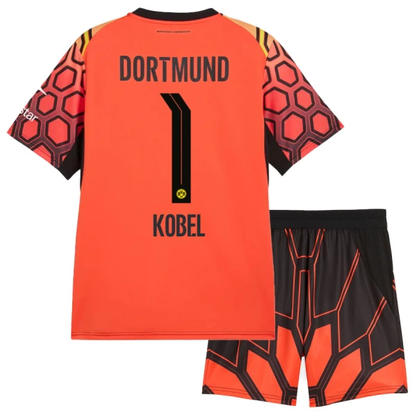 Koszulka Bramkarska Borussia Dortmund Kobel 1 26/27 Domowa Pomarańczowy Dziecięca Koszulka Bramkarska Borussia Dortmund Kobel 1 26/27 Domowa Pomarańczowy Dziecięca