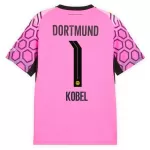 Koszulka Bramkarska Borussia Dortmund Kobel 1 26/27 Wyjazdowa Różowy